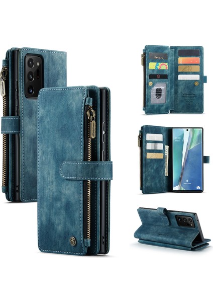 CASEME-C30 Pu + Tpu Kılıf Samsung Galaxy NOTE20 Ultra Için (Yurt Dışından)