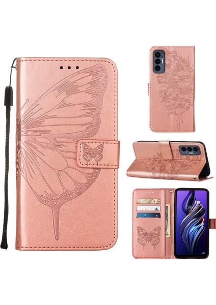 Tecno Pova 3/le7 Için Kabartmalı Pu Kılıf (Yurt Dışından)