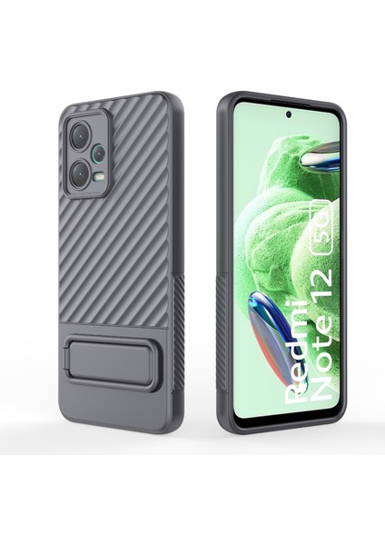 Xiaomi Redmi Note 12 5g Global Için Dalgalı Dokulu Tpu Kılıf (Yurt Dışından) fırsatları