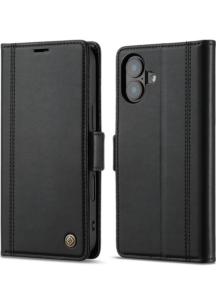 iPhone 16 Plus Için Lc.ımeeke Kart Yuvaları Pu Kılıf (Yurt Dışından) modelleri