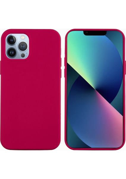 iPhone 14 Pro Max Için Renkli Silikon Telefon Kılıfı (Yurt Dışından) fırsatları