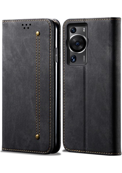 Huawei P60/P60 Pro Için Denim Dokulu Kılıf (Yurt Dışından)