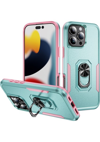 iPhone 16 Pro Için Tutuculu Pc + Tpu Kılıf (Yurt Dışından)