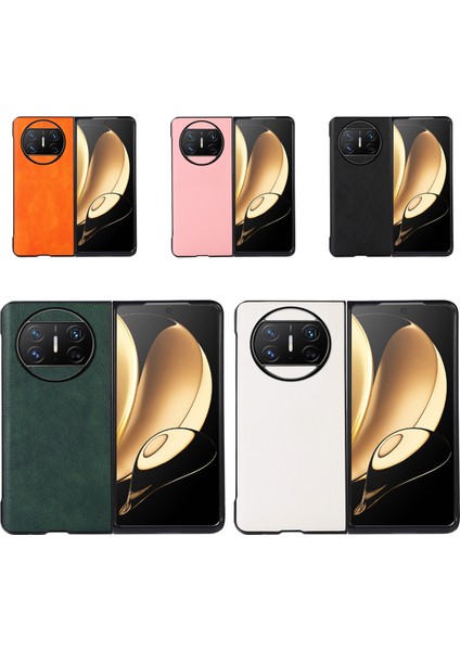 Huawei Mate X3 Için Litchi Doku Pu Kılıf (Yurt Dışından) fiyatları