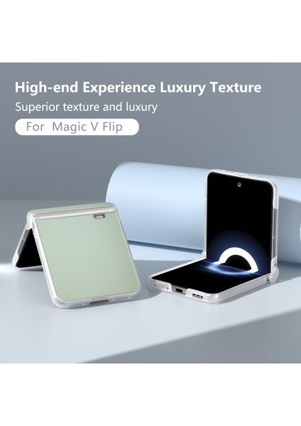 Honor Magic V Flip Için Abe 3'ü 1 Arada Pu Deri Telefon Kılıfı (Yurt Dışından) modelleri