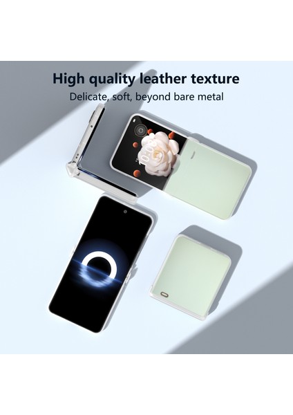 Honor Magic V Flip Için Abe 3'ü 1 Arada Pu Deri Telefon Kılıfı (Yurt Dışından) fırsatları