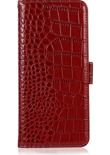 Honor Play 60 Plus / 200 Smart Için Timsah Dokulu Pu Kılıf (Yurt Dışından) fiyatları