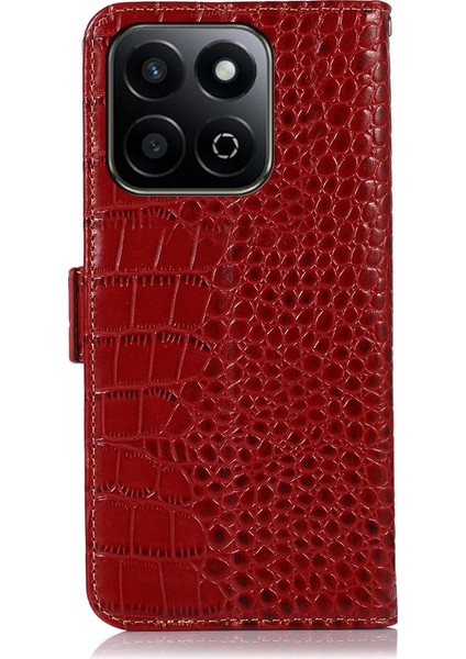 Honor Play 60 Plus / 200 Smart Için Timsah Dokulu Pu Kılıf (Yurt Dışından) modelleri