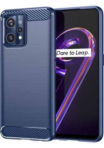 Realme 9 Için Fırçalanmış Doku Kılıfı (Yurt Dışından)