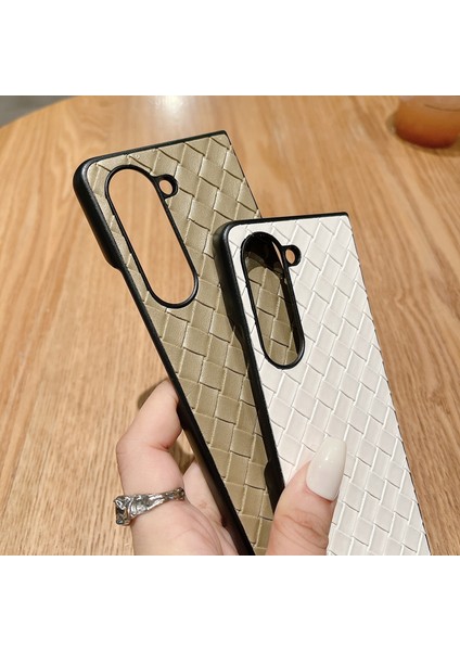Samsung Galaxy Z Fold5 5g Için Dokuma Dokulu Kılıf (Yurt Dışından) fiyatları