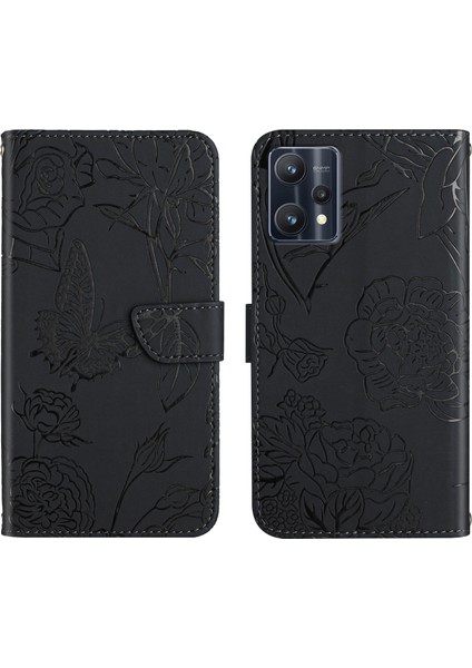 Oppo Realme 9 Pro+/realme 9 4g Için Şakayık Kılıfı (Yurt Dışından)