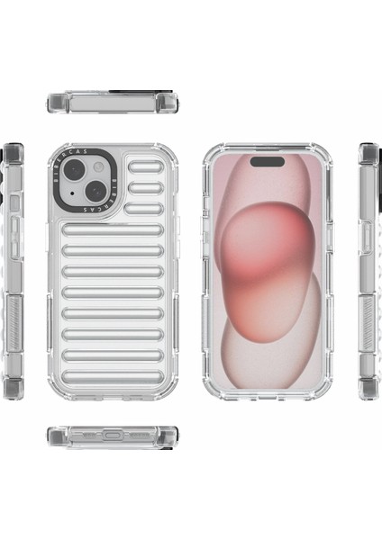 iPhone 15 Için Yüksek Şeffaflık Hava Yastığı Kılıfı (Yurt Dışından) modelleri