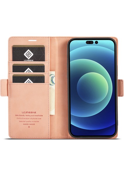 iPhone 14 Pro Max Için Lc.ımeeke Manyetik Tokalı Deri Kılıf (Yurt Dışından) fırsatları
