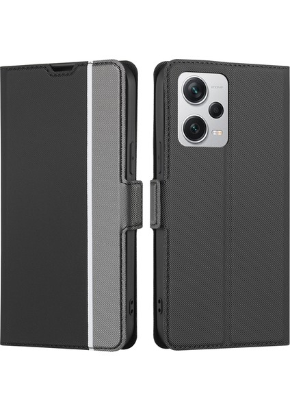 Xiaomi Redmi Note 12 Pro+ Çin Için Pu Telefon Kılıfı (Yurt Dışından)