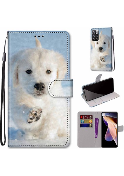 Xiaomi Redmi Note 11 Pro/11 Pro+ Için Renkli Çizim Kılıfı (Yurt Dışından)