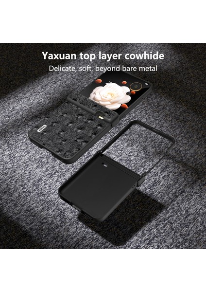 Honor Magic V Flip Için Abe 3'ü 1 Arada Devekuşu Doku Kılıfı (Yurt Dışından) fırsatları