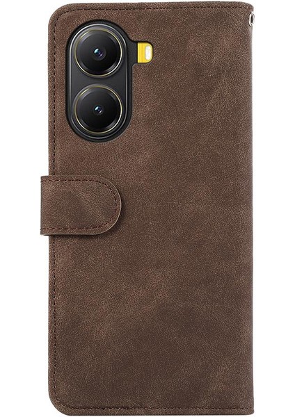 Xiaomi Poco X7 Pro Için Renk Bloğu Rfıd Pu Kılıf (Yurt Dışından) modelleri