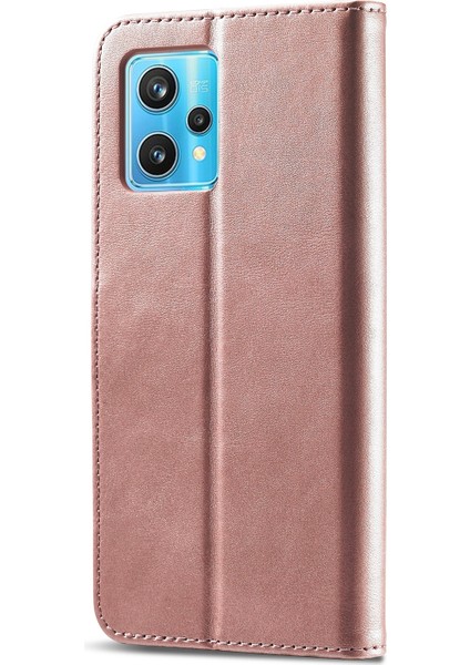 Realme 9 Pro+ Için Lc.ımeeke Buzağı Dokulu Pu Kılıf (Yurt Dışından) modelleri
