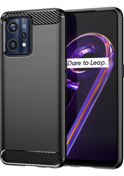 Realme 9 Pro+ Için Fırçalanmış Dokulu Kılıf (Yurt Dışından)