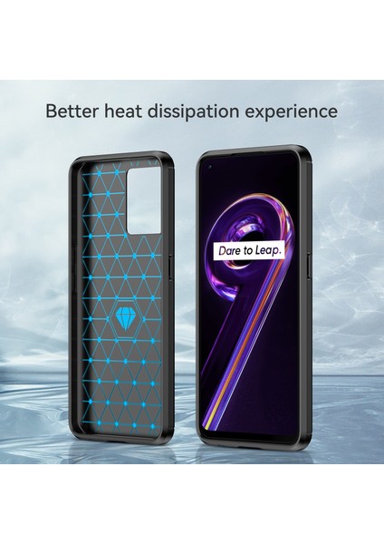 Realme 9 Pro+ Için Fırçalanmış Dokulu Kılıf (Yurt Dışından) modelleri