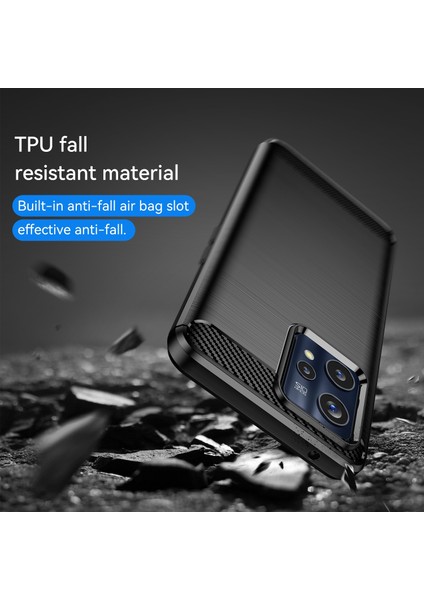 Realme 9 Pro+ Için Fırçalanmış Dokulu Kılıf (Yurt Dışından) indirimleri