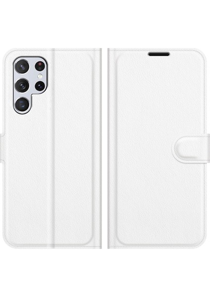 Samsung Galaxy S22 Ultra 5g Litchi Texture Flip Pu Kılıf Için (Yurt Dışından) fiyatları