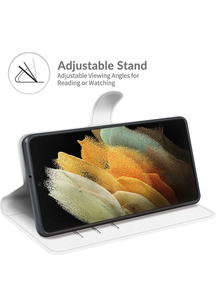 Samsung Galaxy S22 Ultra 5g Litchi Texture Flip Pu Kılıf Için (Yurt Dışından) fırsatları