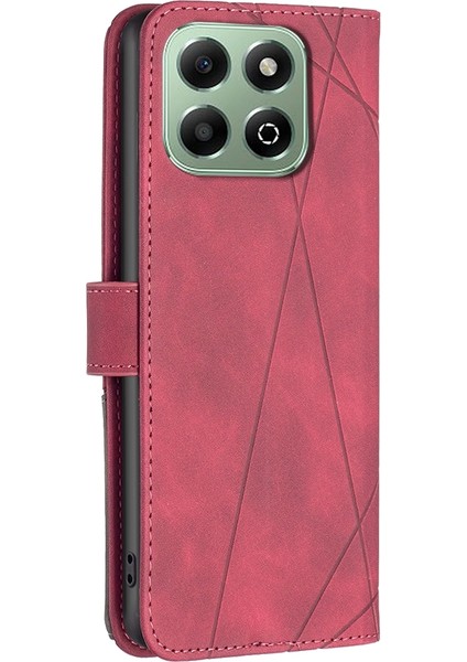Honor X6B Için Eşkenar Dörtgen Dokulu Pu Kılıf (Yurt Dışından) indirimleri