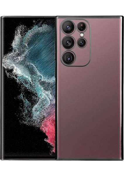 Samsung Galaxy S22 Ultra 5g Için Ultra-Ince Tpu Telefon Kılıfı (Yurt Dışından)