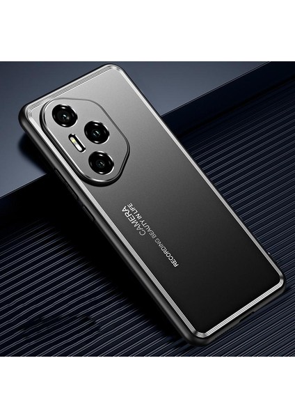 Honor 300 Pro Için Buzlu Metal Kasa (Yurt Dışından)