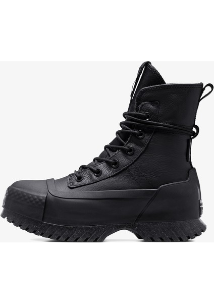 Chuck Taylor All Star Lugged 2.0 CC XHi Unisex Siyah Deri Platform Bot.001