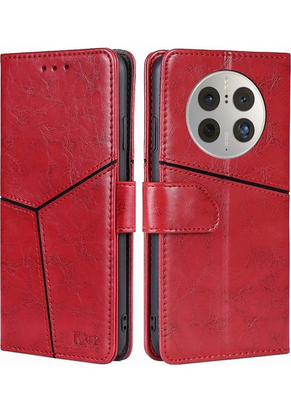 Huawei Mate 50 Pro Için Pu Kılıf (Yurt Dışından)
