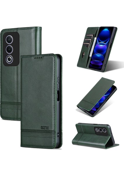 Oppo K12X 5g Global Için Buzağı Dokulu Pu Kılıf (Yurt Dışından)