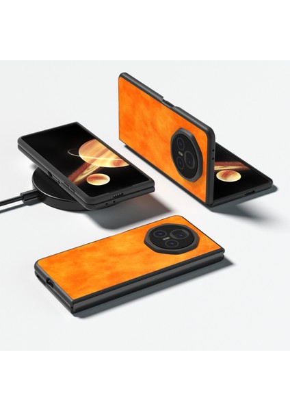 Honor Magic V3 Için Lichi Doku Pu Kılıf (Yurt Dışından) modelleri