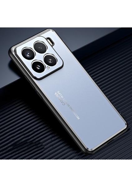 Xiaomi 15 Için Buzlu Metal Kasa (Yurt Dışından)