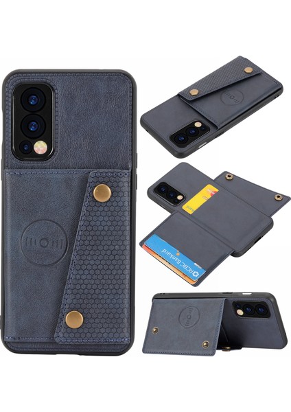Oneplus Nord 2 5g Için Pu + Tpu Kılıf (Yurt Dışından)