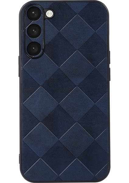 Samsung Galaxy S23 5g Için Örgü Ekose Telefon Kılıfı (Yurt Dışından)