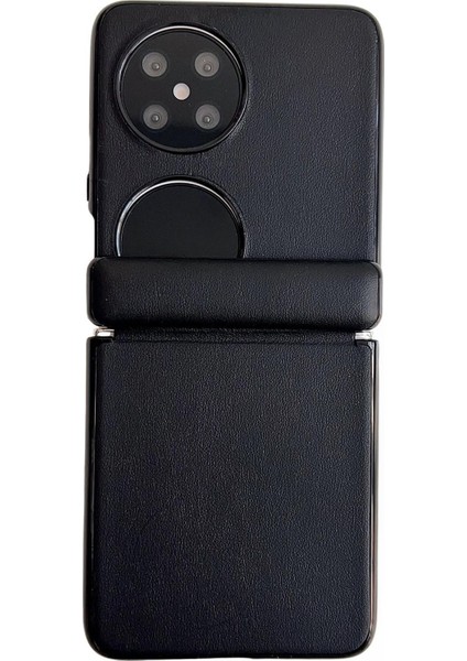 Huawei Pocket 2 Için Pu Doku Kılıfı (Yurt Dışından)