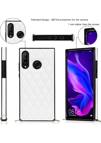 Huawei P30 Mikrofiber Deri + Tpu Kılıf Için (Yurt Dışından) modelleri