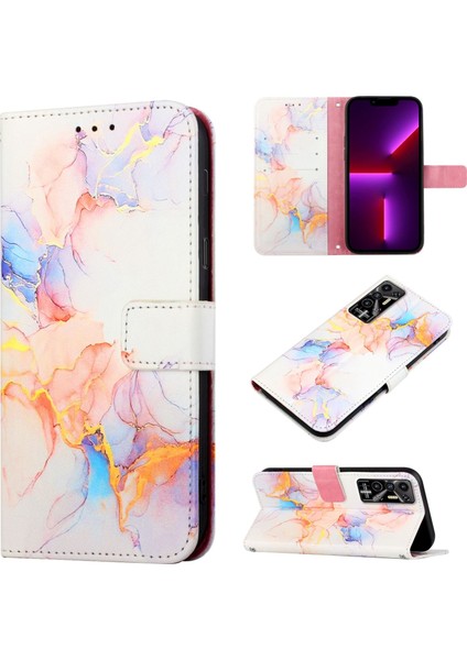 Tecno Pova 2 Için Mermer Kılıf (Yurt Dışından)