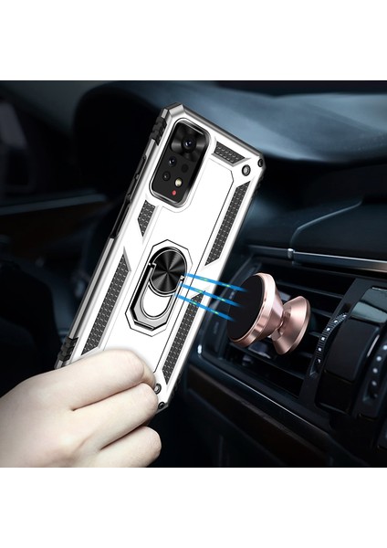 Xiaomi Redmi Note 11 Pro Için Darbeye Dayanıklı Tpu + Pc Kılıfı (Yurt Dışından) fırsatları