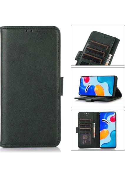 Xiaomi 13 Ultra Için Inek Dokulu Pu Kılıf (Yurt Dışından)