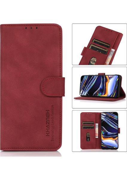 Huawei Nova 10 Için Mat Dokulu Deri Kılıf (Yurt Dışından)