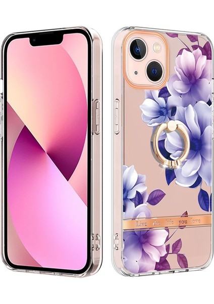 iPhone 14 Için Imd Flowers Tpu Kılıf (Yurt Dışından)