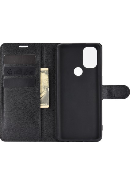 Oneplus Nord N10 Litchi Doku Çevirme Koruyucu Tpu Kılıf Için Oneplus Nord N10 5g (Yurt Dışından) fırsatları