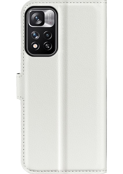 Xiaomi Redmi Için Not 11 Pro Litchi Doku Çevirme Pu Kılıf (Yurt Dışından) modelleri