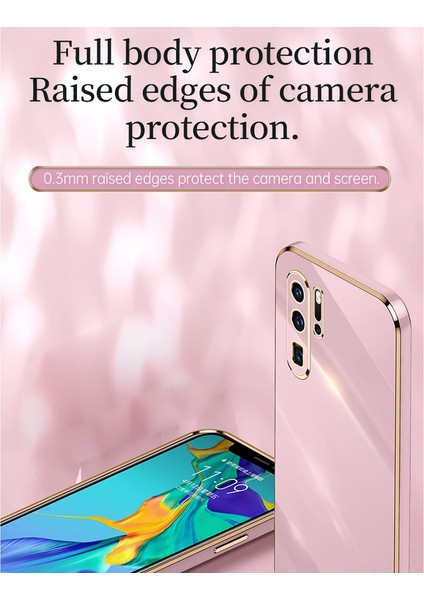 Huawei P30 Pro Için 6d Kaplama Altın Kenar Tpu Kılıf (Yurt Dışından) modelleri