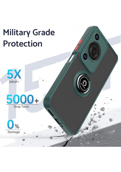 Huawei Enjoy 70 / Nova Y72 Için Tpu + Yüzüklü Pc Telefon Kılıfı (Yurt Dışından) fiyatları