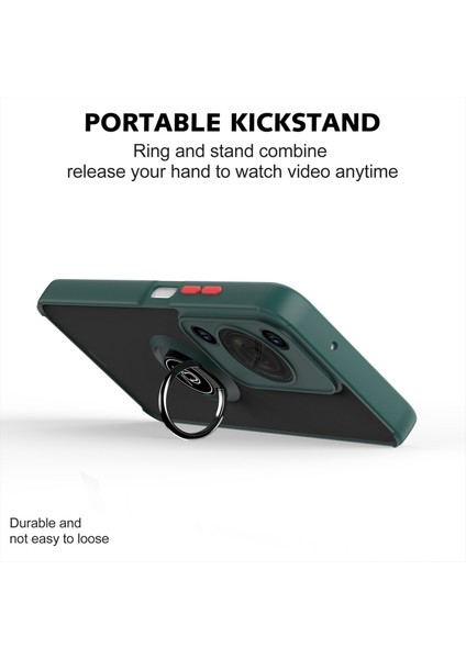 Huawei Enjoy 70 / Nova Y72 Için Tpu + Yüzüklü Pc Telefon Kılıfı (Yurt Dışından) fırsatları
