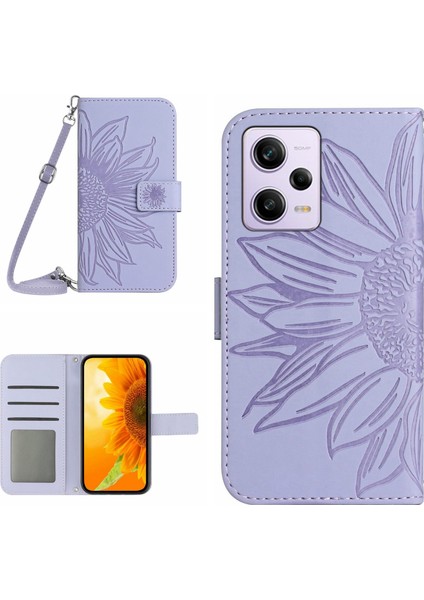 Xiaomi Redmi Note 12 Pro 5g Çin Için Pu Telefon Kılıfı (Yurt Dışından)